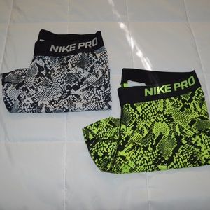 Snakeskin Dri-Fit Nike Pro